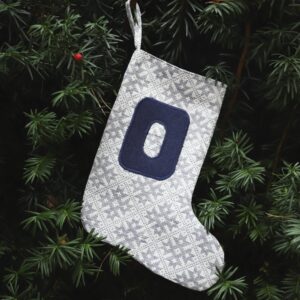 Jõulusokk mustriline käsitöö Loko